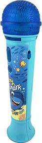 img 2 attached to 🎤 Детский игрушечный микрофон "Baby Shark" со светом и музыкой - для детей от 3 лет и старше.