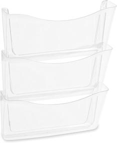 img 2 attached to Rubbermaid Unbreakable Expandable Three Pocket Clear