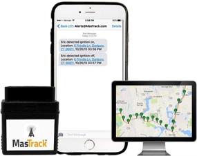 img 4 attached to 🚗 MasTrack - Премиум GPS автомобильный трекер с семейным и флотским мониторингом, диагностикой двигателя и совместимостью со смартфоном - без ежемесячной оплаты!