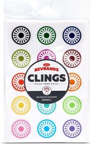 img 4 attached to 🍹 Static Cling Drink Markers by BevBands