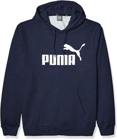 img 2 attached to PUMA Essential Fleece Peacoat Heather Men's Clothing