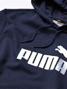 img 1 attached to PUMA Essential Fleece Peacoat Heather Men's Clothing