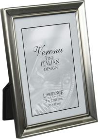 img 4 attached to 🖼️ Enhanced SEO: Lawrence Frames 609057 Pewter Finish 5x7 Metal Picture Frame