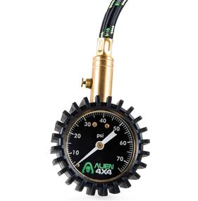 img 1 attached to Alien 4x4 Tire Pressure Gauge 75 Psi - Accurate Heavy Duty Tire Gauge for Autos: Cars, Trucks, SUVs, Bikes