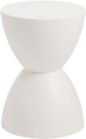 img 3 attached to 💺 Euro Style Sallie Modern Stool: Sleek White Seating with Contemporary Flair