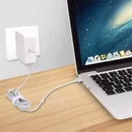 fazper 45w t tip power adapter charger: compatible with mac book air 11-inch and 13-inch | designed in san francisco logo