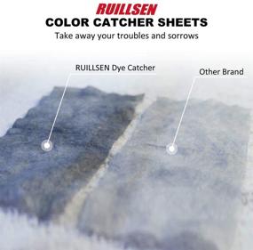 img 3 attached to 🧦 24-Count RUILLSEN Laundry Color Catcher Sheets for Home, Christmas Dye Trapping Color Grabber, Stain Remover, Dye Collector, In-Wash Machine Supply for Homecoming Dress