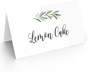 img 1 attached to 🌿 25 Elegant Branch-Style Table Place Cards: Ideal for Weddings, Holidays, Dinner Parties, Birthdays, Buffets, and Catering Events