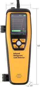 img 2 attached to Elitech ILD-300 Top-notch Refrigerant Leak Detector Halogen Tester for HVAC Rechargeable CFCs HCFCs HFCs with a 10-Year Lifespan