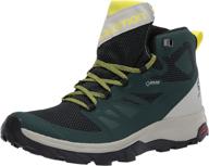 salomon outline hiking frost black men's shoes: ideal athletic footwear for outdoor adventures логотип