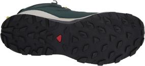 img 1 attached to Salomon Outline Hiking Frost Black Men's Shoes: Ideal Athletic Footwear for Outdoor Adventures