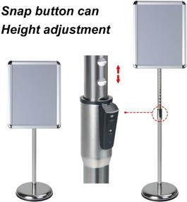 img 1 attached to 🛍️ Height-Adjustable Snap Open Retail Store Fixtures & Equipment by AkTop