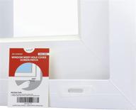 🪟 enhance window ventilation: by.rho 50pcs white window weephole cover screen patch logo