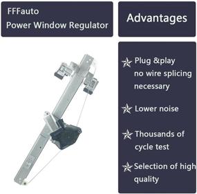 img 3 attached to FFFauto Passenger Regulator Compatible 2007 2013