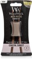 🌅 woodwick coastal sunset air freshener kit: invigorating scents for a refreshing atmosphere logo