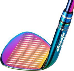 img 1 attached to 🏌️ Title: "Men's Right Hand Sand Wedge Golf Club for Tournament Play - Enhance Your Short Game Precision and Lower Stroke Count with Colorful Lob Chipping