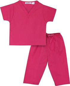 img 4 attached to Scoots Toddler Scrubs Синий 4T