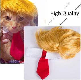 img 2 attached to 🐾 Perfect Pet Party Costume: Cat Dog Costume - Cute Wig Cosplay Clothes & Accessories for Christmas Halloween Parties