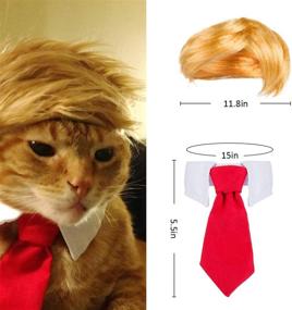 img 3 attached to 🐾 Perfect Pet Party Costume: Cat Dog Costume - Cute Wig Cosplay Clothes & Accessories for Christmas Halloween Parties