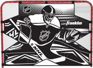 franklin sports nhl championship 72-inch hockey shooting target goal - perfect your aim! logo