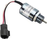 🔌 mayspare sa-3725-12 fuel shut off solenoid for mitsubishi l2e l3e s3l s4l engine, volvo ec15, toro 223d, mahindra max 28 tractor - 12vdc, free return, 6 logo