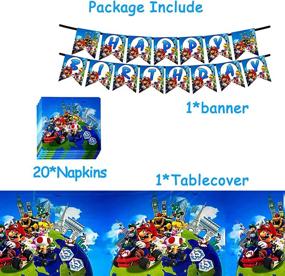 img 3 attached to Birthday Decoration Supplies Tablecover Decorations Event & Party Supplies and Children's Party Supplies