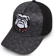 🧢 classic trucker hat adjustable snapback - men/women's black bulldogs baseball cap логотип