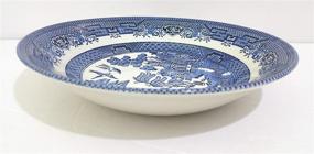 img 3 attached to Optimized for Better Search: 🔍 Churchill Blue Willow Coupe Soup Bowl