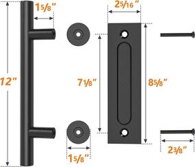 img 2 attached to 🔛 Effortless Sliding: Homlux Handle Adjustable Roller Sliding for Smooth, Adjustable Motion