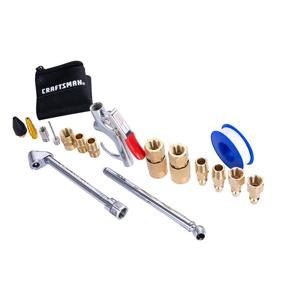 img 2 attached to Enhanced Craftsman 18-Piece Air Tool Accessory Kit (CMXZTSG1004NB)