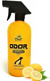 img 4 attached to Lemon Pet Odor Eliminator for Home - Citrus & Enzyme Powered Urine 🍋 Remover, Carpet Cleaner for Pets - Dogs, Cats & Small Animals - Shop Now!