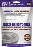 🐶 premium whole life freeze dried instant yogurt powder - human grade for dogs & cats logo
