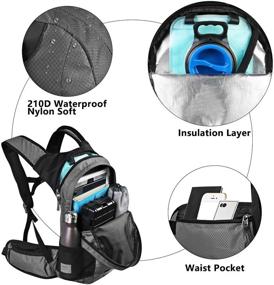 img 2 attached to Lunidry Hydration Pack: Stay Hydrated and Cool for Hours During Active Outdoor Pursuits