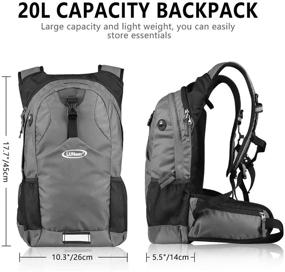 img 3 attached to Lunidry Hydration Pack: Stay Hydrated and Cool for Hours During Active Outdoor Pursuits