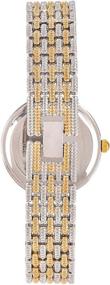 img 3 attached to Crystal Iced Out Wristwatch Stainless Bracelet Women's Watches