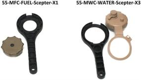 img 1 attached to 🔧 JSP Manufacturing Military Fuel Can Cap Wrench: Scepter Brand Caps, Made in the USA