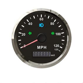 img 4 attached to ELING 85MM MPH GPS Speedometer Odometer: Accurate Mileage Tracking & Adjustable Overspeed Alarm for Boats, Cars, Trucks, and Motorcycles