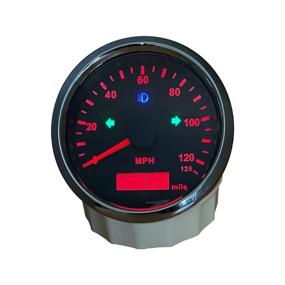 img 3 attached to ELING 85MM MPH GPS Speedometer Odometer: Accurate Mileage Tracking & Adjustable Overspeed Alarm for Boats, Cars, Trucks, and Motorcycles