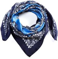 women's satin square scarves headscarf 💃 | stylish accessories for scarves & wraps logo