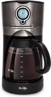 «☕️ эффективное заваривание с помощью кофеварки mr. coffee bvmc-vmx38-ds black stainless» логотип