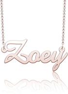 👧 korliya personalized copper necklace: exquisite jewelry for girls logo