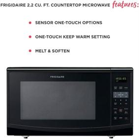 img 3 attached to 🍽️ Frigidaire 2.2 Cubic Feet Black Countertop Microwave