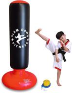 thickened odorless inflatable freestanding taekwondo logo