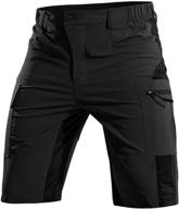 cycorld men's mountain bike shorts: quick dry, lightweight with pockets for cycling, riding, and biking logo