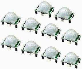 img 4 attached to 🕵️ WMYCONGCONG 10 PCS PIR IR Module Pyroelectric Infrared Motion Sensor Module for HC-SR501 - Motion Detector for Improved SEO
