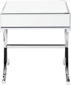 img 3 attached to Acme Furniture 81197 Mirrored Chrome