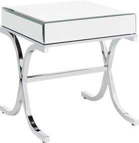 img 4 attached to Acme Furniture 81197 Mirrored Chrome