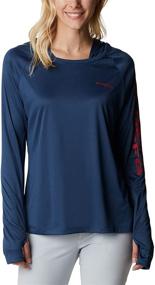 img 4 attached to 👕 Columbia Women's Tidal Tee Hoodie: Stylish Sun Protection and Comfort Combined