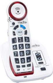 img 1 attached to 📞 Улучшенная коммуникация: Clarity Dect 6 усиленный беспроводной телефон с увеличенными кнопками и громкоговорителем, со звуковым идентификатором звонящего - Clarity-xlc2