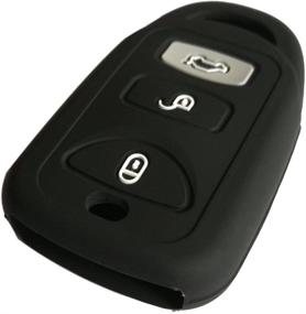 img 1 attached to 2-Pack Silicone Key Fob Remote Skin Cover Protector Case for Hyundai Elantra Genesis Sonata Kia Sorento Forte Optima Rondo Spectra - by Coolbestda